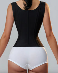 CURVESE WAIST TRAINER FOR WOMEN BODY SHAPER CORSET VEST TANK TOP WITH STEEL BONES