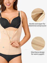 Curvese Waist Trainer Zipper Vest Corset