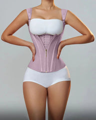 CURVESE WAIST TRAINER FOR WOMEN BODY SHAPER CORSET VEST TANK TOP WITH STEEL BONES