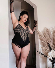 CURVESE LACE BODYSUIT