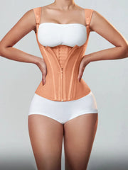 CURVESE WAIST TRAINER FOR WOMEN BODY SHAPER CORSET VEST TANK TOP WITH STEEL BONES