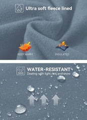 Curvese Women's Fleece Lined Leggings With Pockets