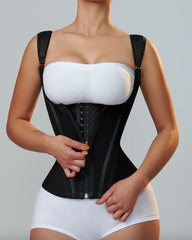 CURVESE WAIST TRAINER FOR WOMEN BODY SHAPER CORSET VEST TANK TOP WITH STEEL BONES