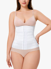 Steel Boned Corset Waist Cincher - Comfortable Shaping Belt for Curves Enhancement