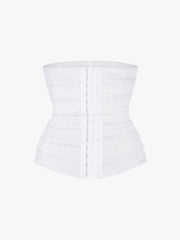 Steel Boned Corset Waist Cincher - Comfortable Shaping Belt for Curves Enhancement