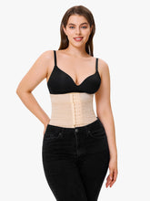 Steel Boned Corset Waist Cincher - Comfortable Shaping Belt for Curves Enhancement