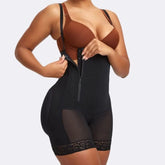 CURVESE BOOTYBOOSTING HIGH-WAIST SIDE ZIP SHORTS