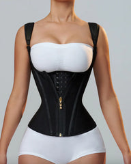 CURVESE WAIST TRAINER FOR WOMEN BODY SHAPER CORSET VEST TANK TOP WITH STEEL BONES