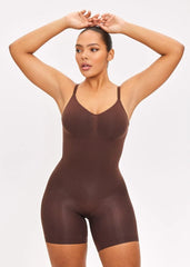 CURVESE SMOOTHINGSEAAMLESS OPEN-BACK SHAPEWEAR