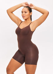 CURVESE SMOOTHINGSEAAMLESS OPEN-BACK SHAPEWEAR
